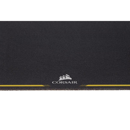 Tapis de souris en tissu moyen Corsair MM200 (surface textile optimisée pour la glisse, base antidérapante, conçu pour les souris optiques et laser, 360 x 300 x 2 mm) - Noir