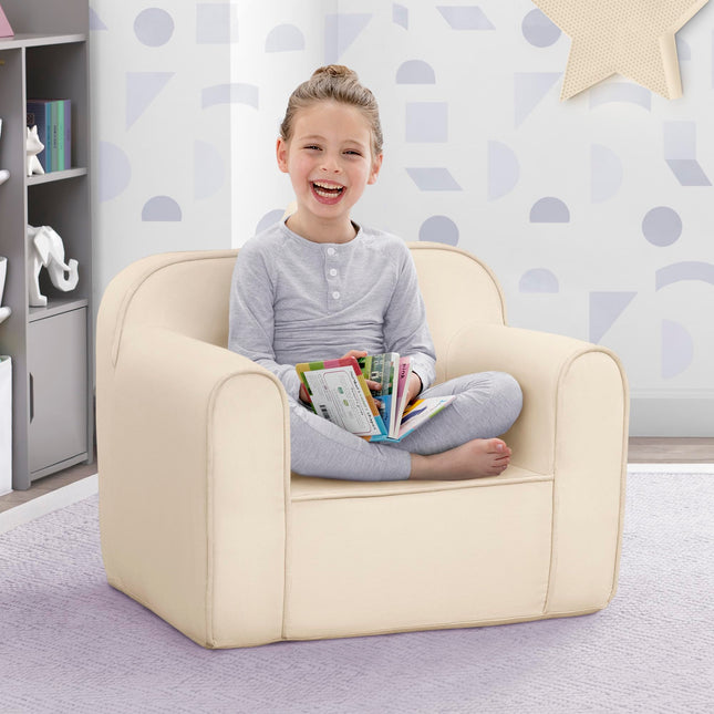Delta Children Cozee Chair, Oatmeal- Age 18 Months and Up