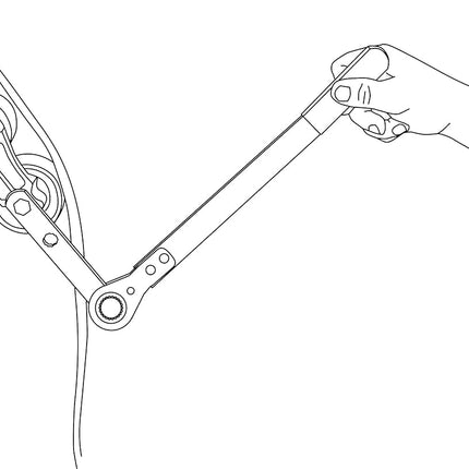 Lisle 59000 Ratcheting Serpentine Belt Tool