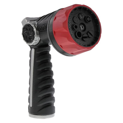 Orbit 26812 8 Pattern Thumb Control Nozzle, Black