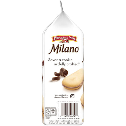 Pepperidge Farm Milano Double Milk Chocolate Cookies - 7.5oz 213g