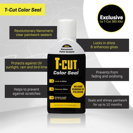 T-Cut 365 Paintwork Perfection, Car Polish and Restorer Kit, Pure White