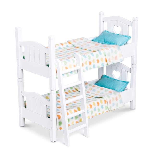 Melissa & Doug Mine to Love Wooden Play Bunk Bed (