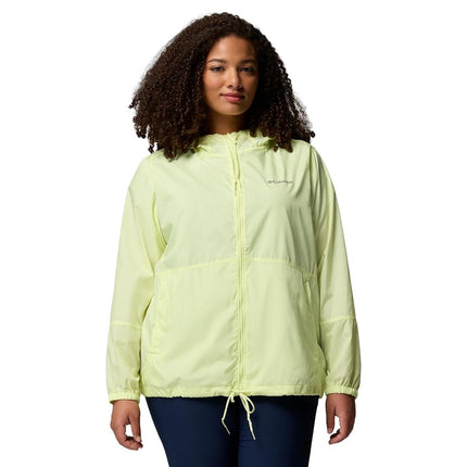 Columbia womens Flash Forward II Windbreaker, Citron Haze, M