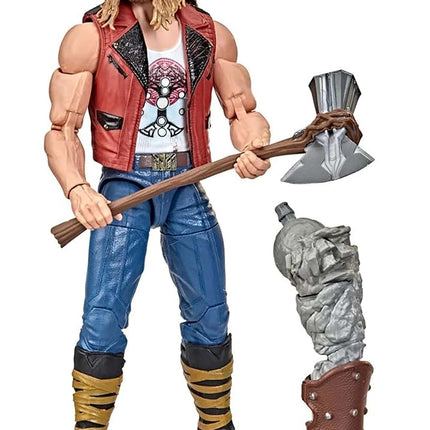 Marvel Hasbro Legends Thor: Love and Thunder Ravager Thor Action Figure 15-cm Collectible Toy, 1 Accessory, 1 Build-A-Figure Part, Multicolor (F1408)