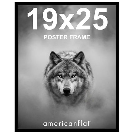 Americanflat 19x25 Poster Frame with Polished Plex