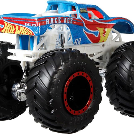 Hot Wheels Monster Trucks Live 8-Pack, Multipack of 1:64 Scale Toy Monster Trucks, Characters from The Live Show, Smashing & Crashing Trucks, Gift for Kids 3 Years Old & Up