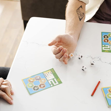 CATAN | Dice Game- Clamshell | Dice Games | Ages 7+ | 1-4 Players | 15-30 Minutes Playing Time