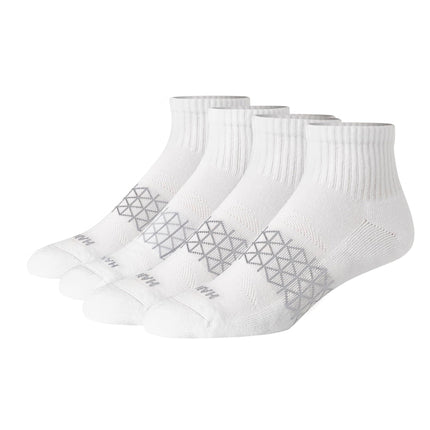 Hanes Men's Absolute Active Cushioned Ankle, Moist
