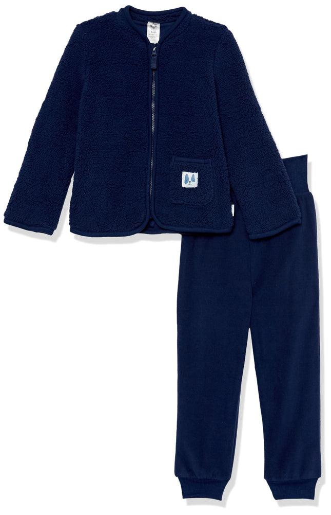 Gerber Baby Boys Toddler Sherpa Jacket & Jogger Pa