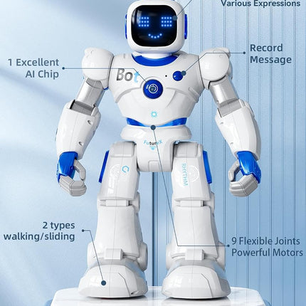 Ruko 1088 Smart Robot Toys, Remote/App/Voice Control, Gifts for Kids