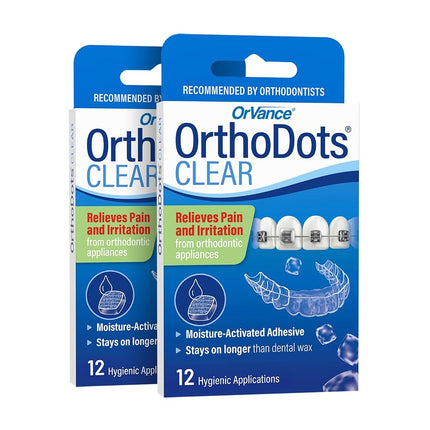 OrthoDots CLEAR - Moisture Activated, Silicone Den