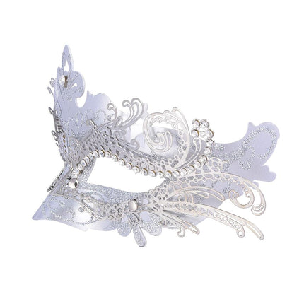 Hoshin Masquerade Mask, Mardi Gras Deecorations Venetian Masks for Womens (Sliver)