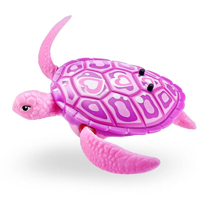 Robo Turtle Robotic Swimming Turtle Toy (2 Pack, Green & Pink) ZURU – Battery Powered Water and Outdoor Pool Toy for Kids, Toddlers, and Pets | Swimming Bath Fun, Includes Accessories