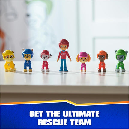 Paw Patrol Rescue Wheels 7-Piece Collectible Action Figure Gift Pack
