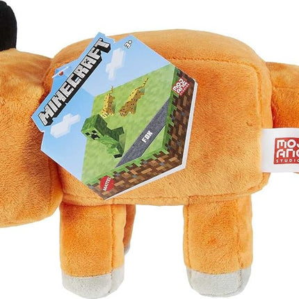 Mattel Sinoeem Plush 8-in Fox Character Doll, Soft, Collectible Gift for Fans Age 3 and Older HBN43 Brown
