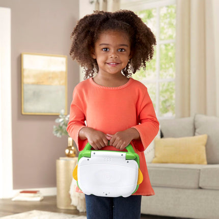 Computadora portátil LeapFrog ABC y 123, verde