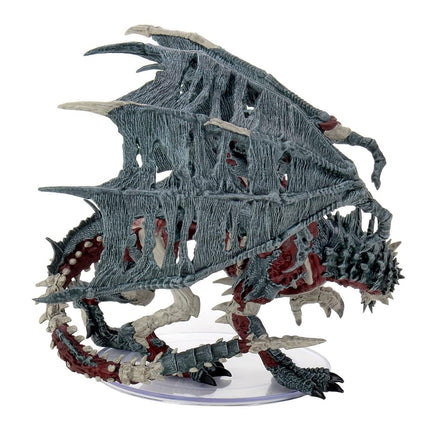 WizKids Dungeons and Dragons Icons of the Realms - Boneyard, Adult Green Dracolich, DnD Miniatures