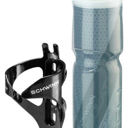 Schwinn Reflective Insulated Water Bottle with Hol