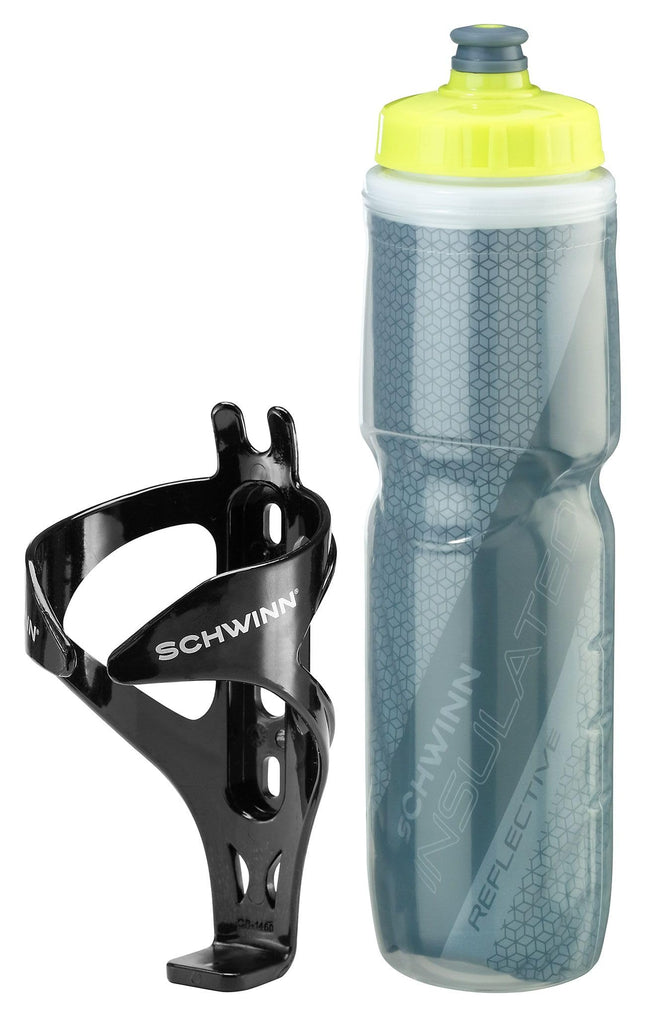 Schwinn Reflective Insulated Water Bottle with Hol