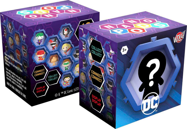 Mattel NANO PODS Connectable Collectable DC Univer