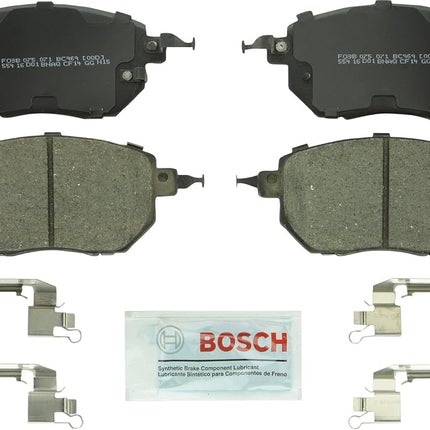 BOSCH BC969 QuietCast Premium Ceramic Disc Brake Pad Set - Compatible with Select Infiniti FX35, FX45; Nissan Altima, Maxima, Murano; FRONT