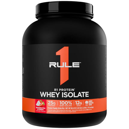 Rule 1 100% Whey Protein Isolate and Hydrolysate P