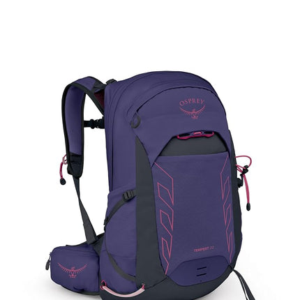 Osprey Women's Tempest 22 Lightweight Hiking Backpack, Deep Fig/Hotspot Pink, One Size