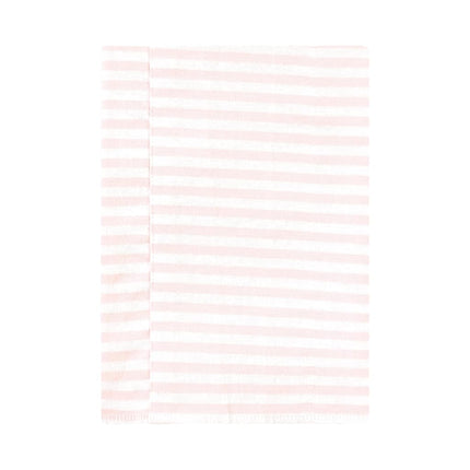 Hudson Baby Lot de 7 langes en flanelle de coton pour bébé unisexe, motifs nœuds roses, taille unique