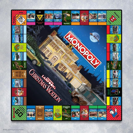 USAOPOLY Monopoly National Lampoons Christmas Vacation | Officially Licensed Board Game | Holiday Classic Movie