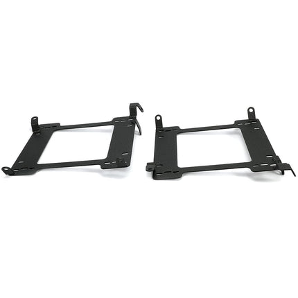 ECOTRIC Racing Seat Brackets Compatible with 1993-2007 Subaru Impreza WRX STI Replacement for SB019DR SB019PA Steel Mounting Brackets Rail Track