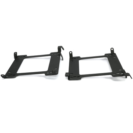 ECOTRIC Racing Seat Brackets Compatible with 1993-2007 Subaru Impreza WRX STI Replacement for SB019DR SB019PA Steel Mounting Brackets Rail Track