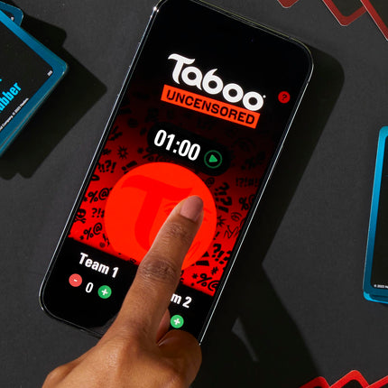 Hasbro Taboo Uncensored Board Game for Adults Only | Ages 17+ | 4+ Players | 20 Mins. Avg. | Hilarious NSFW Party Games for Adults