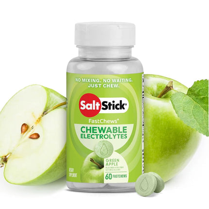 SaltStick - Electrolyte FastChews - Green Apple, 6