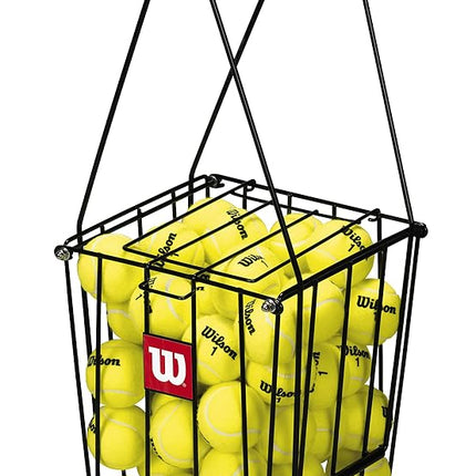 Wilson Unisex Adult Ball Pick Up Basket Tennis Ball Collection Pick-up Basket, 75 Tennis Balls Capacity, Ns