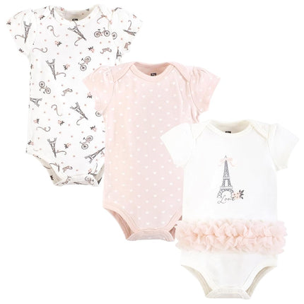 Hudson Baby Trajes de algodón unisex para bebé, tutú de París, 9-12 meses