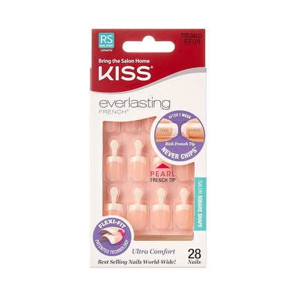 Kiss Everlasting French Nail Manicure, Chip-Free, 
