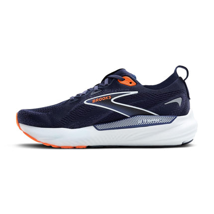 Brooks Glycerin GTS 22, Men's Sneaker, Peacoat Blue Orange Ribbon, 14.5 UK