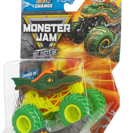 Monster Jam Dragon Color Change Monster Truck – 1:64 Scale, Mud Blasters Series 02