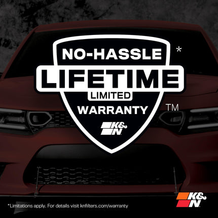K&N 33-3071 Engine Air Filter: High Performance, Premium, Washable, Replacement Filter: Compatible with 2016-2019 ALFA ROMEO (Giulia, Stelvio), Red