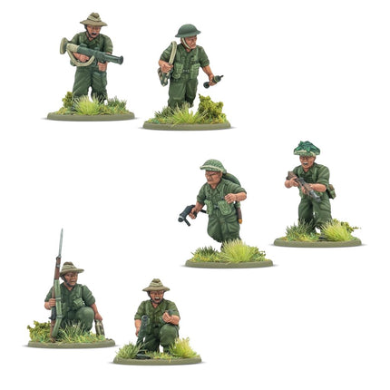 Warlord Games Gurkha Infantry Platoon - 28mm Plastic Miniatures Bolt Action