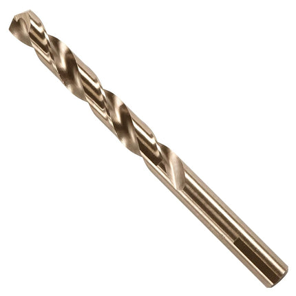 BOSCH CO2159B 1-Piece 1/2 In. x 6 In. Cobalt M42 Metal Drill Bit with Three-Flat Shank for Drilling Applications in Stainless Steel, Cast Iron, Titanium, Light-Gauge Metal, Aluminum