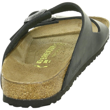 Birkenstock Women's Arizona Slides, Black, 12 Women/10 Men