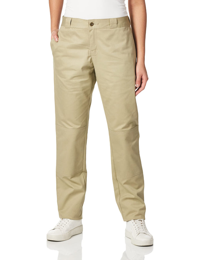 Dickies Women's Double Knee Work Pant with Stretch