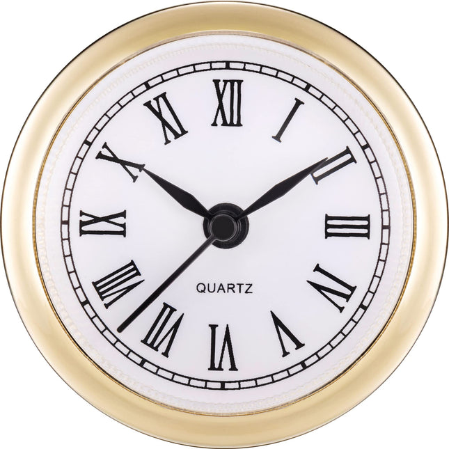 2.4 Inch (61 mm) Quartz Clock Fit-up/Insert with R