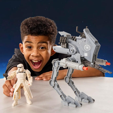 Star Wars ActionVerse AT-RT & Imperial Remnant AT-RT Driver