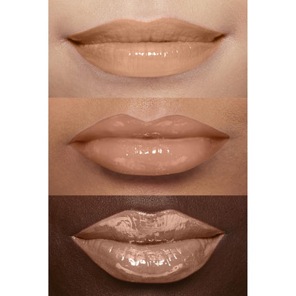 NYX PROFESSIONAL MAKEUP Brillant à Lèvres Butter Gloss, 3 Couleurs, Angel Food Cake, Crème Brûlée, Madeleine, 8 ml, Lot de 3