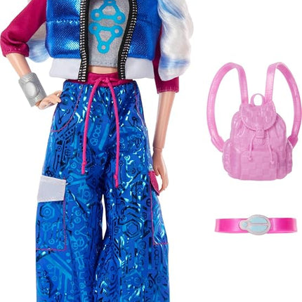 Mattel Disney Zombies 4: Dawn of the Vampires Addison Wells Fashion Doll with Removable Outfit & 6 Accessories, Inspired by the Movie, JFG32