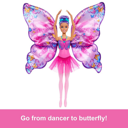 Barbie Dance and Flutter 2-In-1 Doll