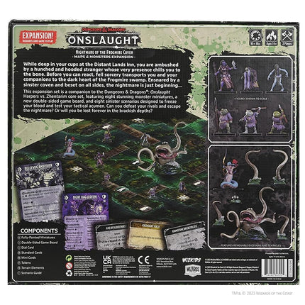 Dungeons & Dragons extension jeu de figurines Nightmare of the Frogmire Coven - Maps & Monsters Expansion *ANGLAIS*